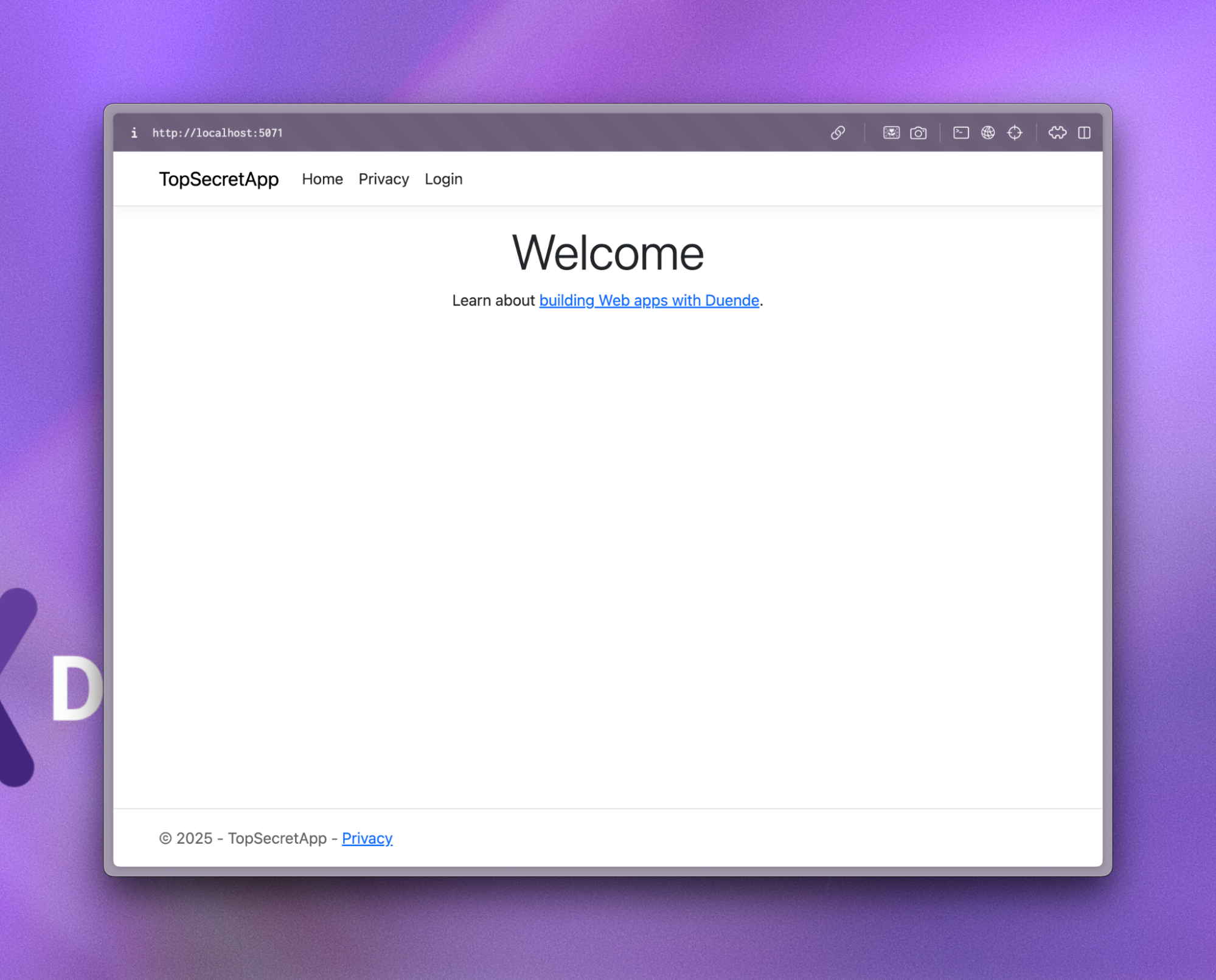 View with admin permissions
